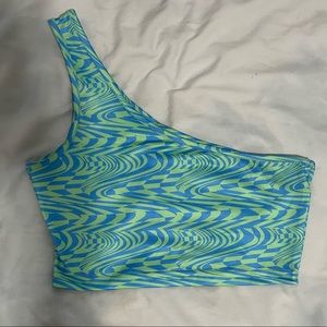 Trippy One Shoulder Top